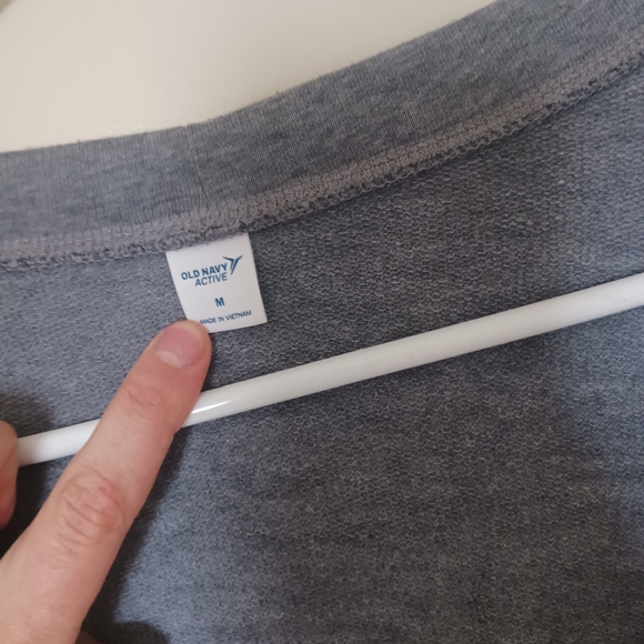 Old Navy Charcoal Long Sleeve Women's Sweater (Nursing Friendly) - Picture 2 of 3